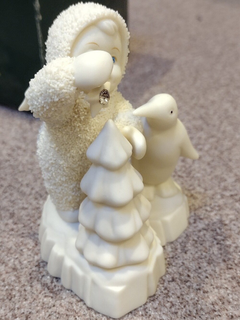 Dept 56 Make It Shine Snowbaby Figurine w/ Swarovski Crystal Star - Picture 8 of 10